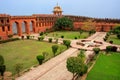 Charbagh Garden in Jaigarh Fort near Jaipur, Rajasthan, India Royalty Free Stock Photo