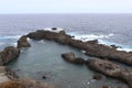 Charco del Viento natural swimming pools, Tenerife island, Spain