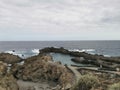 Charco del Viento natural swimming pools, Tenerife island, Spain