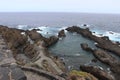 Charco del Viento natural swimming pools, Tenerife island, Spain