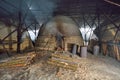 Charcoal Factory Kuala Sepetang Royalty Free Stock Photo