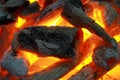 Charcoal Fire Royalty Free Stock Photo