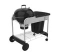 Charcoal Grill Isolated Royalty Free Stock Photo