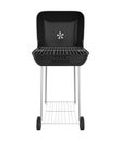 Charcoal Grill Isolated Royalty Free Stock Photo