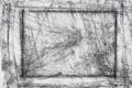 Charcoal on paper drowing background texture Royalty Free Stock Photo