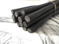 Charcoal Sticks 1