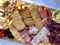 Charcuterie board Royalty Free Stock Photo