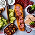 Charcuterie Boards Tik Tok Trends Top View