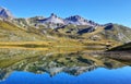 Chardonnet lake near Tignes Ski resort, France