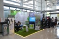Charge cube booth at Manila International Auto Show in Pasay, Philippines