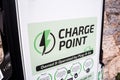 Charge Point Sign.