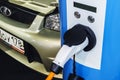 Charger for electric vehicle on Connected Car 2016