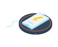 Charger Isometric Illustration Royalty Free Stock Photo