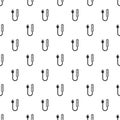 Charger pattern vector Royalty Free Stock Photo