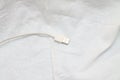 charger for the phone. white wire. Cord. electronics. Royalty Free Stock Photo