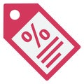 Charges, cost Color Vector icon which can easily modify or edit Royalty Free Stock Photo