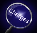 Charges Magnifier Represents Costs Magnification And Cost