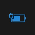 Charging battery icon