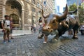 Charging Bull in Lower Manhattan
