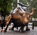 Charging Bull Statue on Wall Street