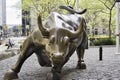 The charging bull of Wall Street Royalty Free Stock Photo