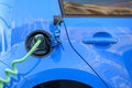 Charging electric car Royalty Free Stock Photo