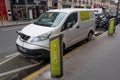 Charging station of the French car-sharing company Clem\', Paris, France Royalty Free Stock Photo