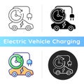 Charging time icon