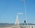 Charilaos Trikoupis Bridge Royalty Free Stock Photo