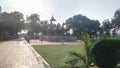 Chariot at Brahma Sarovar, Kurukshetra Royalty Free Stock Photo