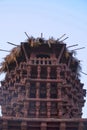 Chariot near Banashankari Amma temple, Badami Royalty Free Stock Photo