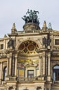 Chariot on opera building - Dresden, Germany