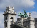 Chariot statue with Nike. Budapest, Hungary