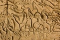 Chariots at the Battle of Kadesh, Ramesseum Royalty Free Stock Photo