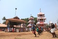 Chariots in temple festival