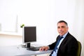 Charismatic executive working at the office Royalty Free Stock Photo