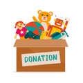 Charitable toys donation for kids