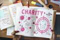 Charity Aid Donation Awareness Concept Royalty Free Stock Photo