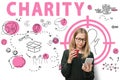 Charity Aid Donation Awareness Concept Royalty Free Stock Photo