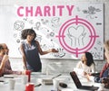 Charity Aid Donation Awareness Concept Royalty Free Stock Photo