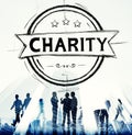 Charity Donation Volunteer Help Support Concept Royalty Free Stock Photo