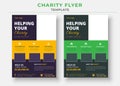 charity flyer Template, life charity existence promotion, education program flyer design