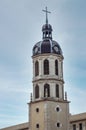 Charity Hospital bell tower in Lyon city, France Royalty Free Stock Photo