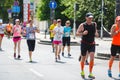 A charity marathon in Budapest Royalty Free Stock Photo