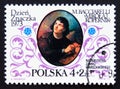 Charity post stamp Poland, 1973, Nicolaus Copernicus