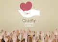 Charity Relief Support Donation Charitable Aid Concept Royalty Free Stock Photo