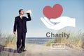 Charity Relief Support Donation Charitable Aid Concept Royalty Free Stock Photo