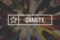 Charity Welfare Donation Generosity Support Give Help Concept Royalty Free Stock Photo