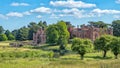 Charlecote House and River Avon, Warwickshire, England.