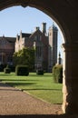 Charlecote Park through the archway Royalty Free Stock Photo